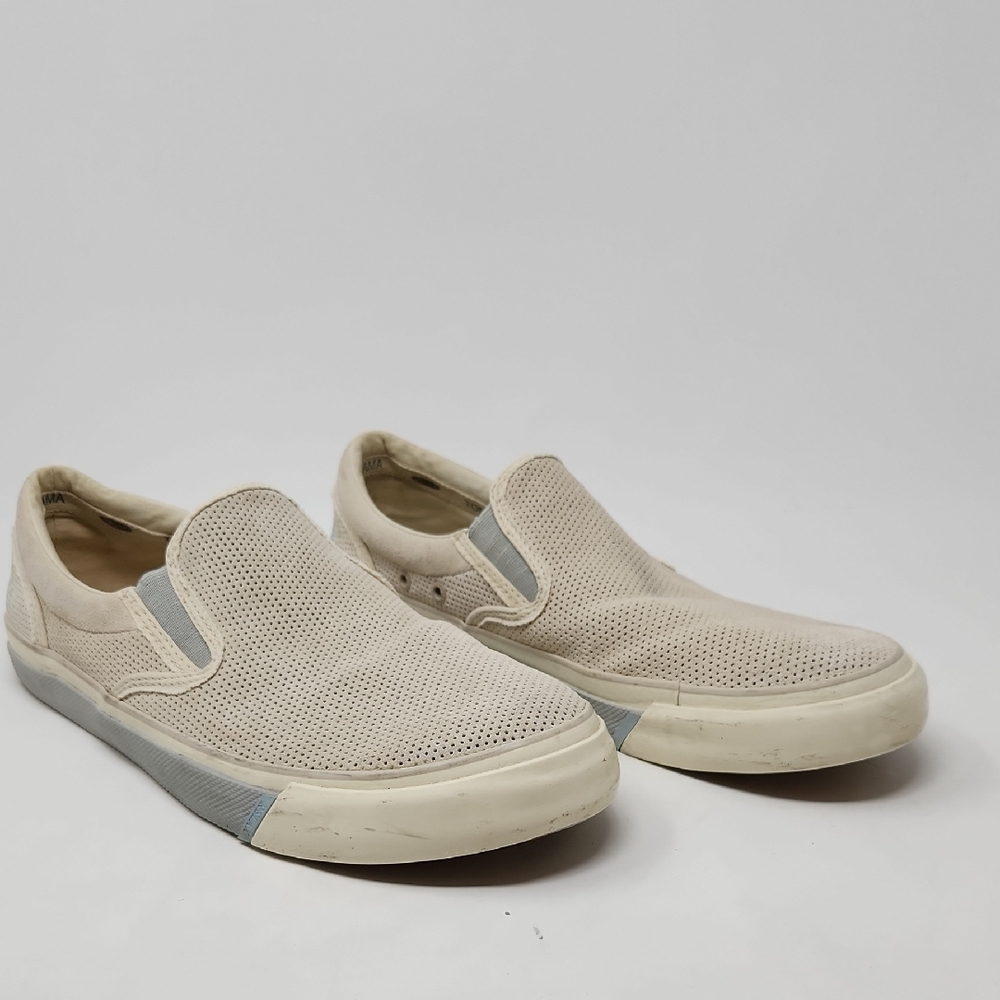 Tommy Bahama Cream Loafers Slip-Ons
